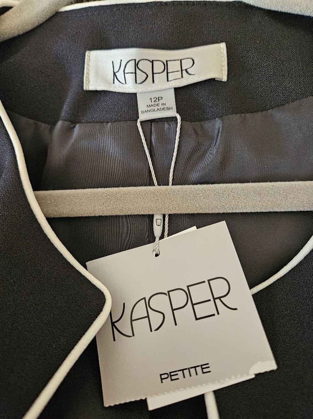 NWT ☆ Kasper Jacket, Size 12P, Brand NEW! - Picture 4 of 4